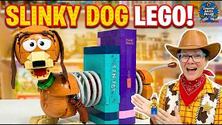 LEGO Toy Story Slinky Dog Bookends (43301) | Full Build Details & Review
