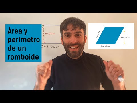 Area and perimeter of a rhombus