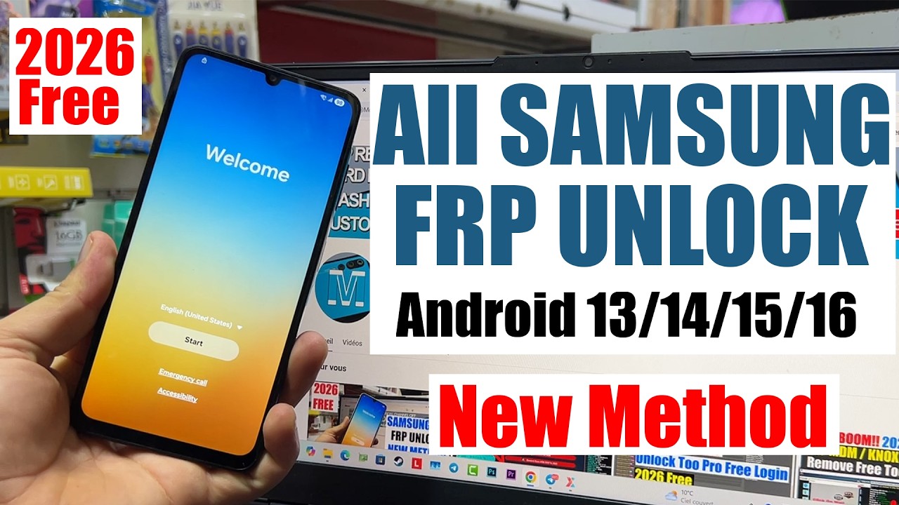 All Samsung FRP Bypass 2026 Android 13/14/15/16 | Samsung FRP Unlock Tool 2026