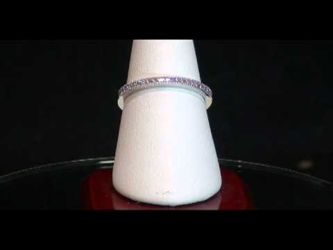 .25CT Diamond Wedding Ring 14K White Gold