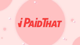 IPaidThat YouTube Video