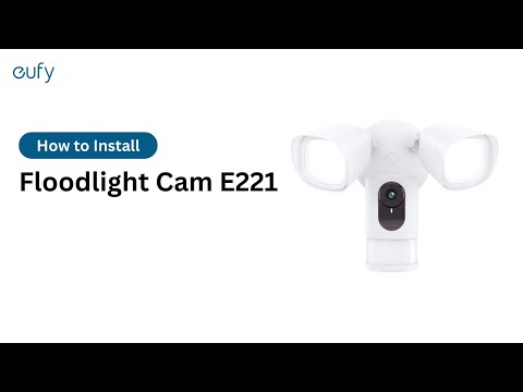How to Install Eufy Security Floodlight Camera 1080p