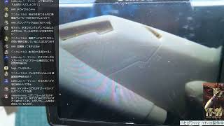 ハセガワ1/72　YF-19製作中 仮組みの5　無心でスジ彫り