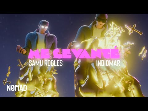 Me Levanté - Samu Robles feat. @INDIOMARTV  (Videolyric Oficial)
