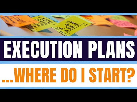 Execution plans ... where do I start?