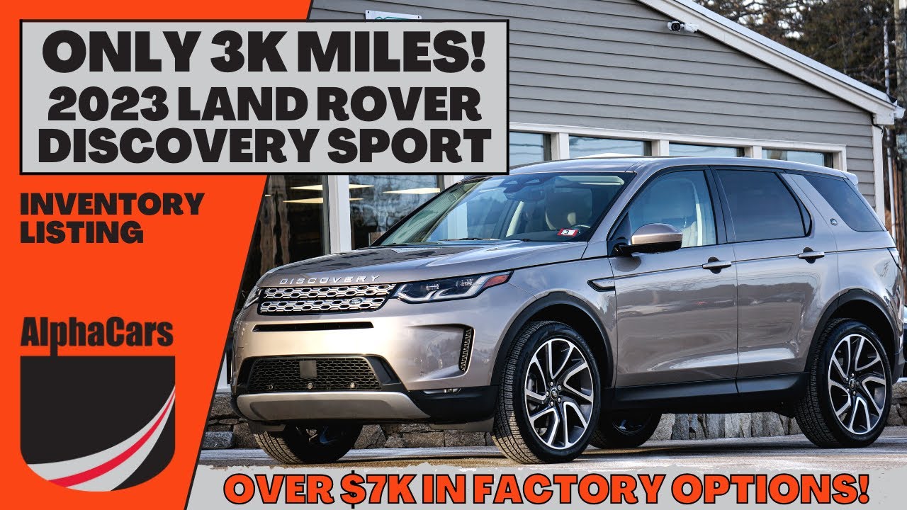 2023 Land Rover Discovery Sport: Pristine with only 3k Miles ...