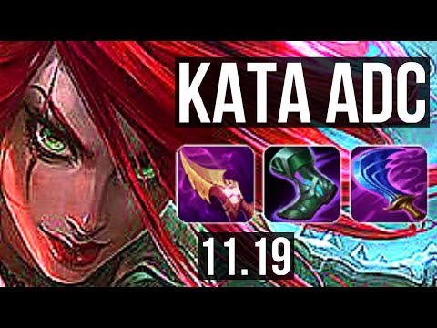 KATARINA & Heimerdinger vs SERAPHINE & Pyke (ADC) | Rank 2 Kata, Quadra | EUW Challenger | v11.19
