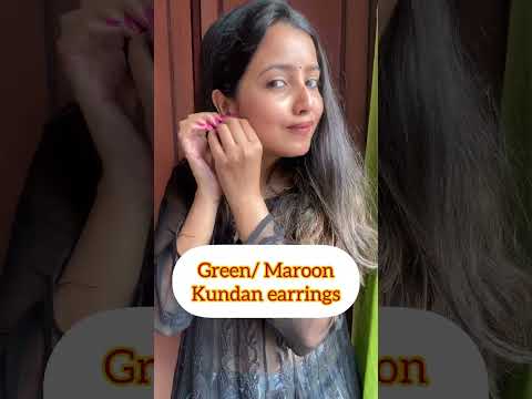 My 5 Most favorite Ethnic Earrings | Diwali  2022 GRWM | MYNTRA HAUL | Shorts | Magic Pill