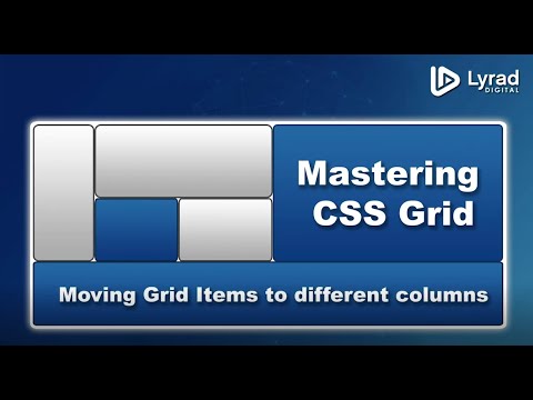 CSS Grid - Positioning Grid Items along Columns
