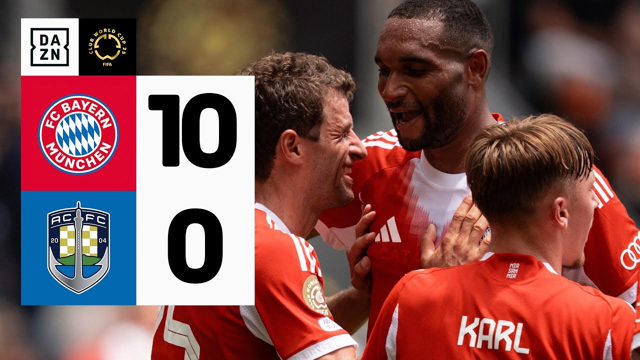 Bayern Múnich vs Auckland City FC (10-0) | Resumen | Highlights Mundial de Clubes FIFA 2025™