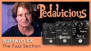 Video thumbnail for Buffalo FX Part 2: Germanium Fuzz, Patriot and M-1 by Pedalicious