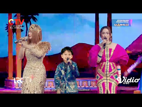 Duet maut - farel prayoga ft inul daratista dan Heppy asmara di panggung "Amazing 20 GTV"