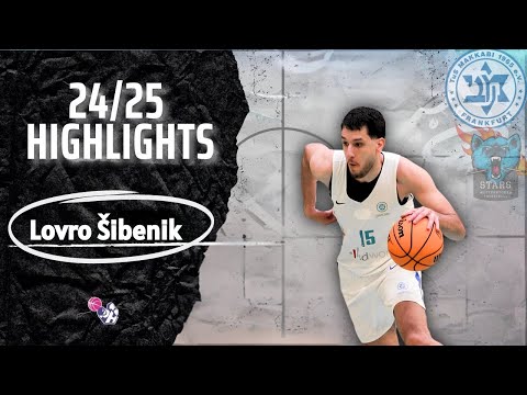 Lovro Sibenik Highlights 2024/25 || Germany Regionalliga 1. & Sweden Superettan || Makkabi Frankfurt