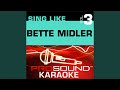 For All We Know (Karaoke Instrumental Track) (In the Style of Bette Midler)