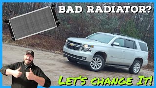 2015-2019 Chevy Tahoe Gmc Yukon Radiator Replacement!