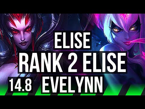 ELISE vs EVELYNN (JGL) | Rank 2 Elise, Dominating | TR Grandmaster | 14.8