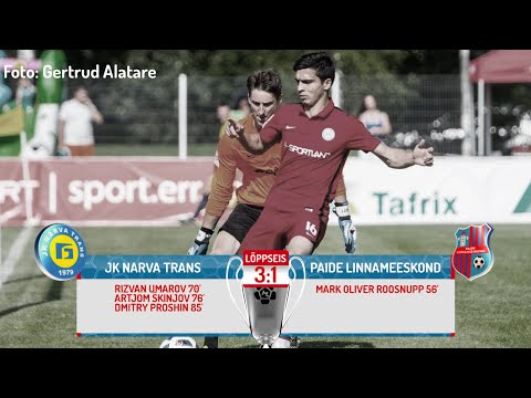 19. voor 2016: JK Narva Trans - Paide Linnameeskond 3:1 (0:0)