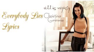 Christina Grimmie - Everybody Lies (Lyrics) All Is Vanity Album