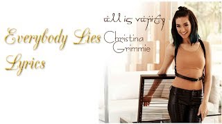 Christina Grimmie - Everybody Lies (Lyrics) All Is Vanity Album