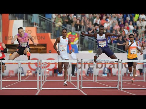Men's 300m Hurdles • WORLD RECORD!! OSLO DL 🇳🇴💎 Karsten Warholm vs Rai Benjamin 🚀🔥