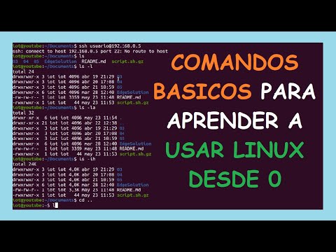 Comandos básicos para iniciarnos en Linux