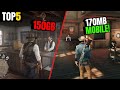 TOP 5 Games Like RED DEAD REDEMPTION 2 For Android & iOS 2023