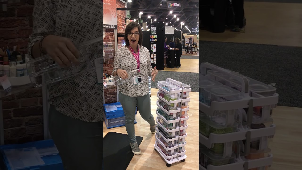 Deflecto rolling/stackable caddy