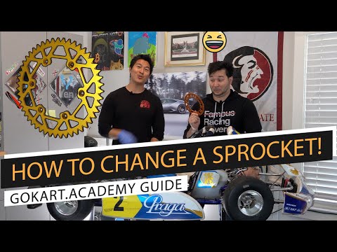 How to Change a SPROCKET on a Praga Cadet Go Kart- [GUIDE & FULL BREAKDOWN] - Find More on Academy!