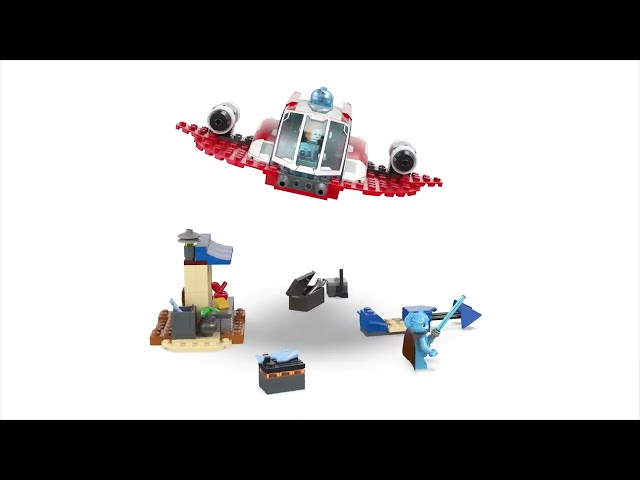 Vídeo relacionado con LEGO Star Wars: Las Aventuras de los Jóvenes Jedi The Crimson Firehawk, Nave Estelar de Juguete, Moto Speeder, Minifiguras de Personajes, Regalo para Niños y Niñas de 4 Años o Más 75384