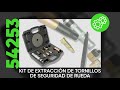 KIT DE EXTRACCIÓN DE TORNILLOS DE SEGURIDAD DE RUEDA