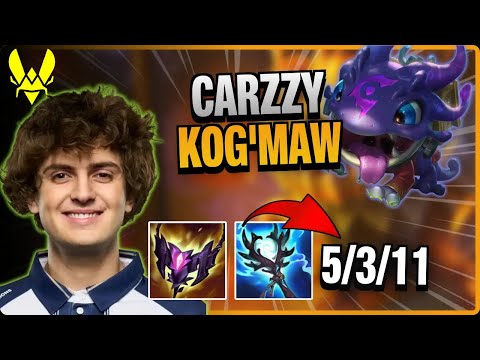 VIT Carzzy BOTTOM Kog'Maw vs Aphelios | 15.13