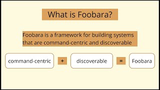What is Foobara and why would one want to use a framework like this?