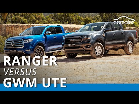 Ford Ranger v GWM Ute 2021 Comparison Test @carsales.com.au
