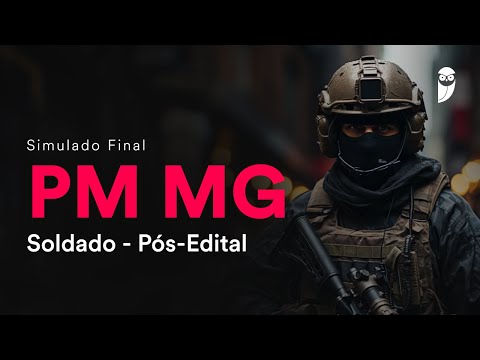 Simulado Final PM MG - Soldado - Pós-Edital - Correção