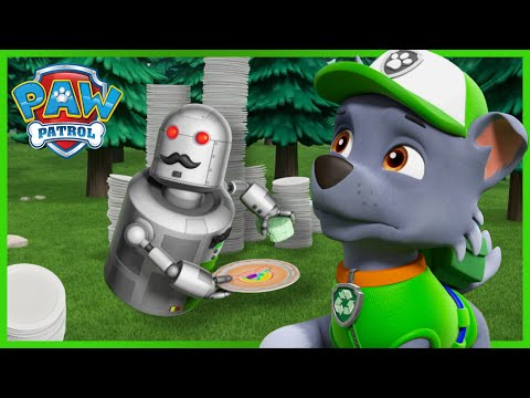 A kutyik megmentenek egy irányíthatatlan konyhai robotot, és más! Mancs Őrjárat - PAW Patrol epizód