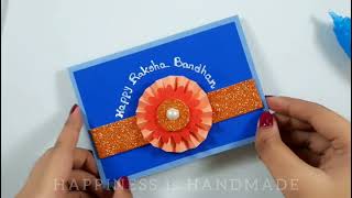 Raksha Bandhan Greeting Card DIY | Handmade Rakhi Gift for Brother | Raksha Bandhan Greeting Card