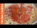 Salsa De Tomate Natural Para Spaghetti
