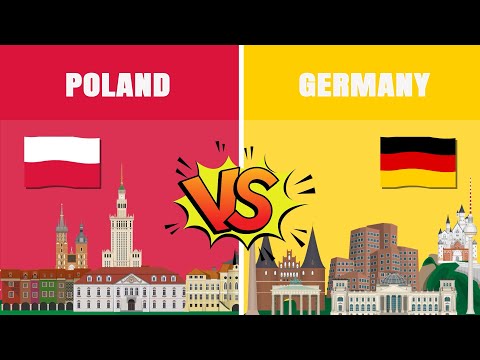 Poland vs Germany | Country Comparison | Data Around The World