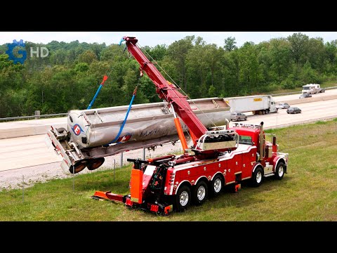 WORLD'S MOST AMAZING TOW TRUCKS YOU MUST SEE ▶  Peterbilt Century M100
