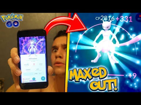 MAXING OUT NEW MEWTWO IN POKÉMON GO! HOW POWERFUL CAN THE LEGENDARY MEWTWO GET?!