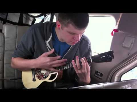Playing uke on a seaplane... While in flight!
