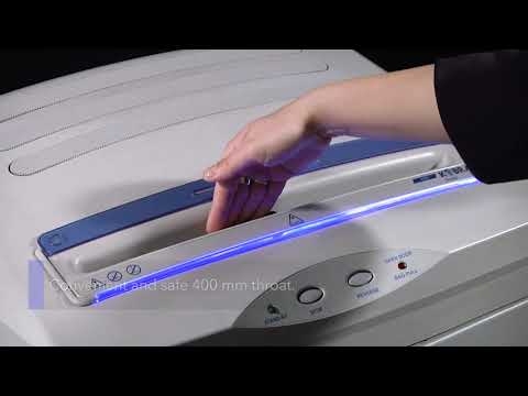 Video of the KOBRA 400 C4 Shredder