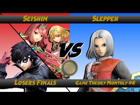Game Theory Monthly#7 Losers Finals - Seishin (Pyra/Mythra, Joker) Vs. Sleppeh (Hero)