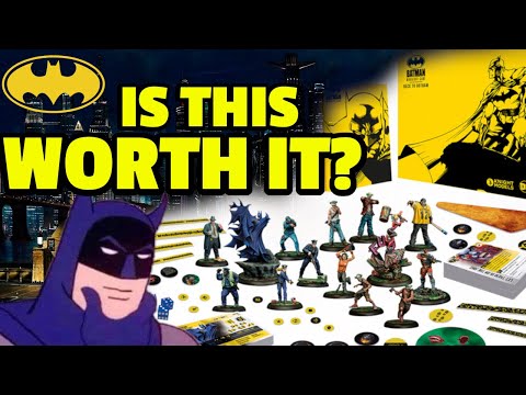 Batman Miniatures Game Starter Set Review - Back to Gotham Starter Box 2021