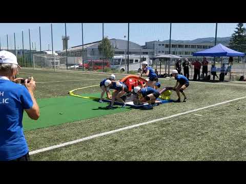 Firesport - Fire attack training - Women Czech Republic - Celje 2022 CTIF