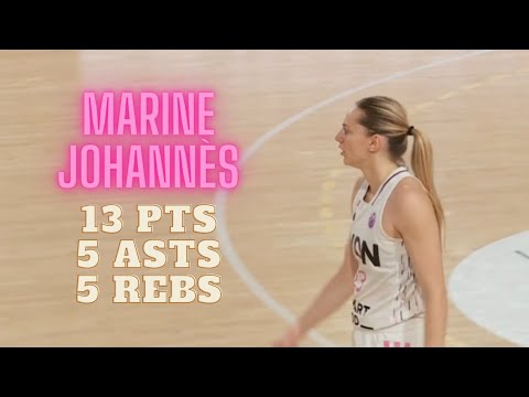 Marine Johannès Performance in EuroCup Quarter-Finals | Lyon vs Angers UFAB |