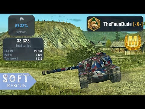 T110E4: 6900 Damage , 3 Frags - WOT BLITZ -