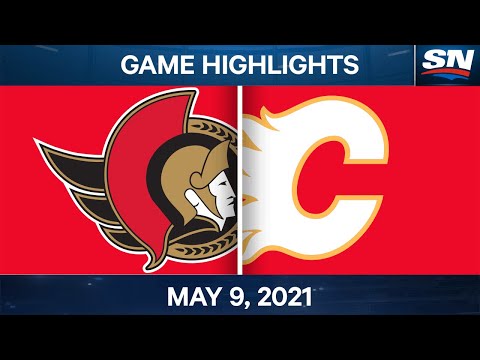 NHL Game Highlights | Senators vs. Flames - May 9, 2021