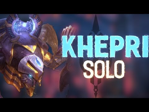 KHEPRI SOLO RANKED: BECAUSE WHY NOT? - Incon - Smite