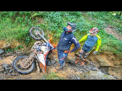 Dirt Bike Ride From Heaven Or Hell - Enduro